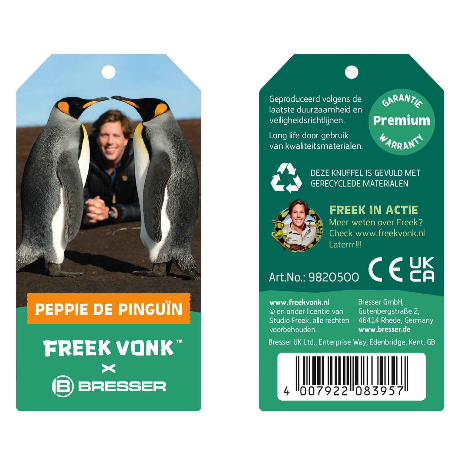 FREEK VONK x BRESSER Peppie el Pingüino