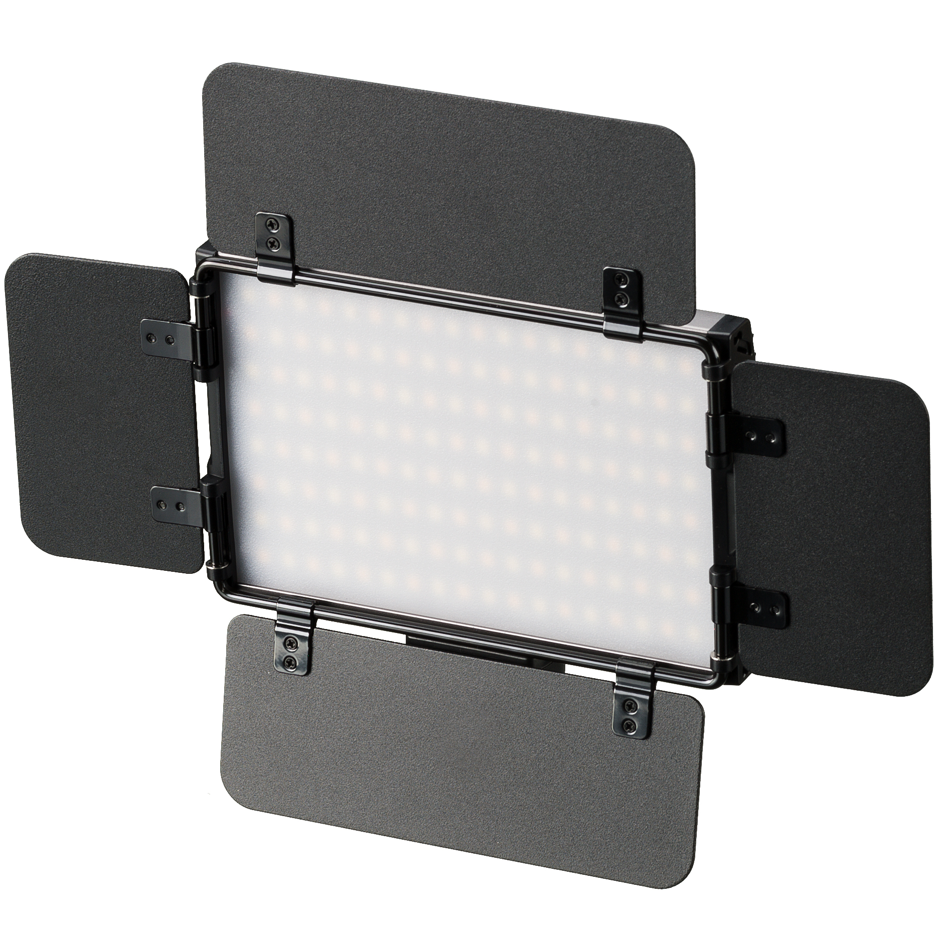 Antorcha de Vídeo BRESSER PT Pro 15B-II bicolor LED con Viseras, Batería recargable y Estuche