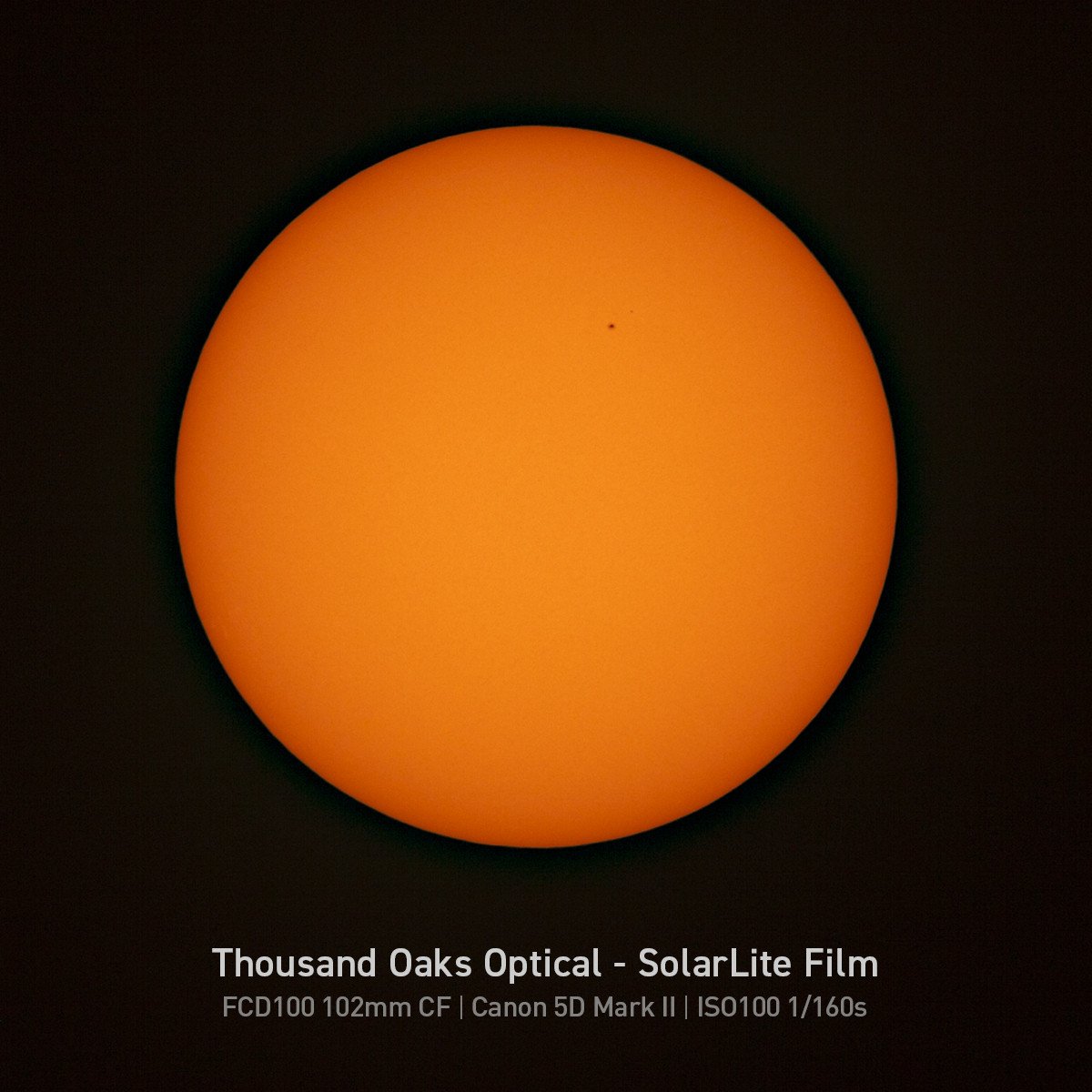 Filtro solar Sun Catcher de EXPLORE SCIENTIFIC para Telescopios Newton con una Apertura de 150-160mm 