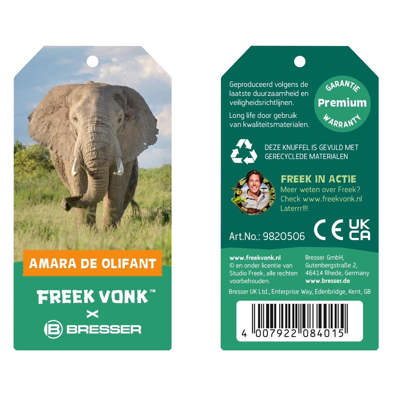 FREEK VONK x BRESSER Amara la Elefanta