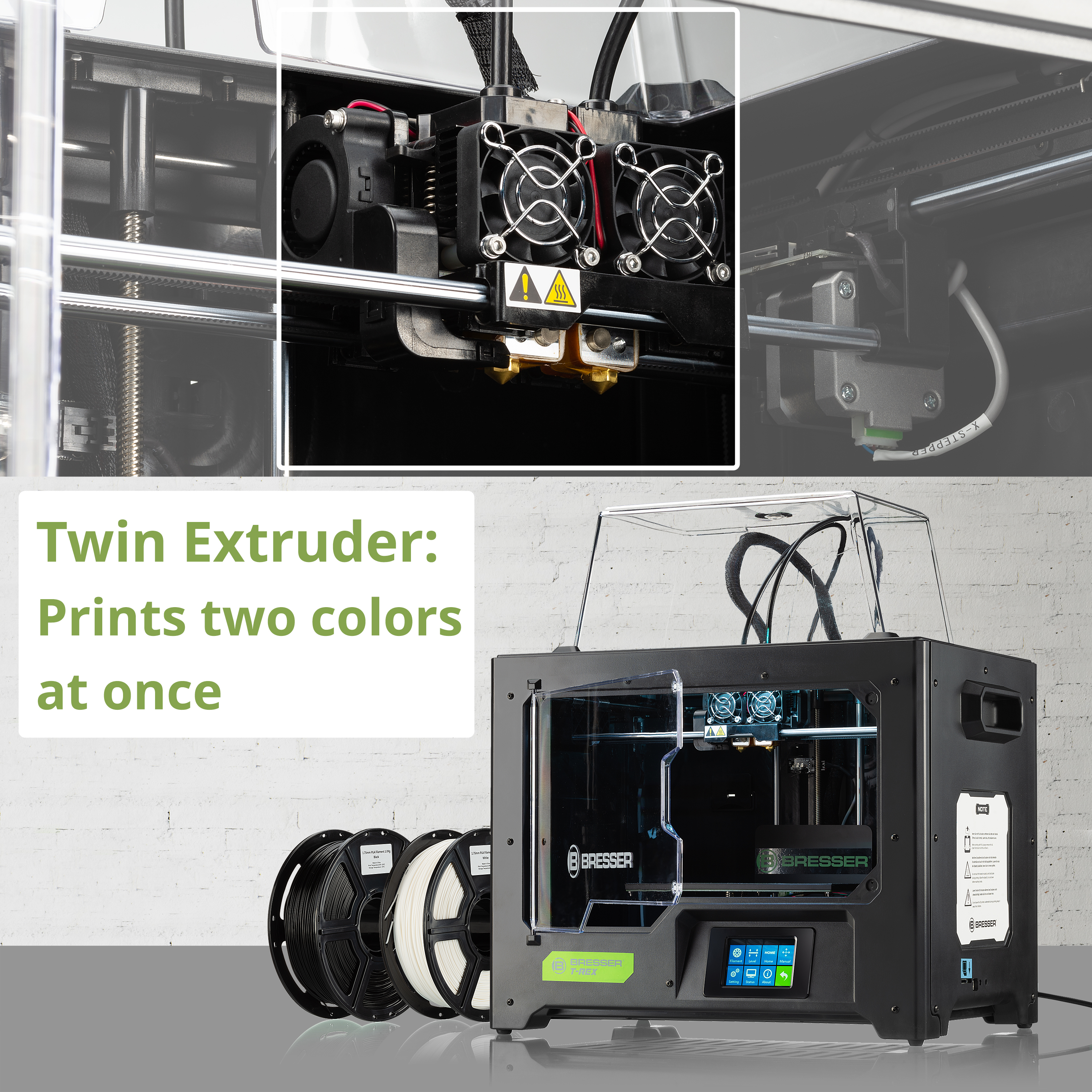 Impresora 3D BRESSER T-REX WIFI