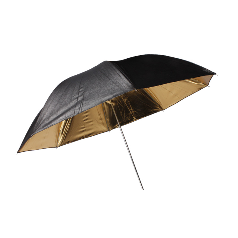 BRESSER SM-01 Paraguas reflector negro/dorado 101cm
