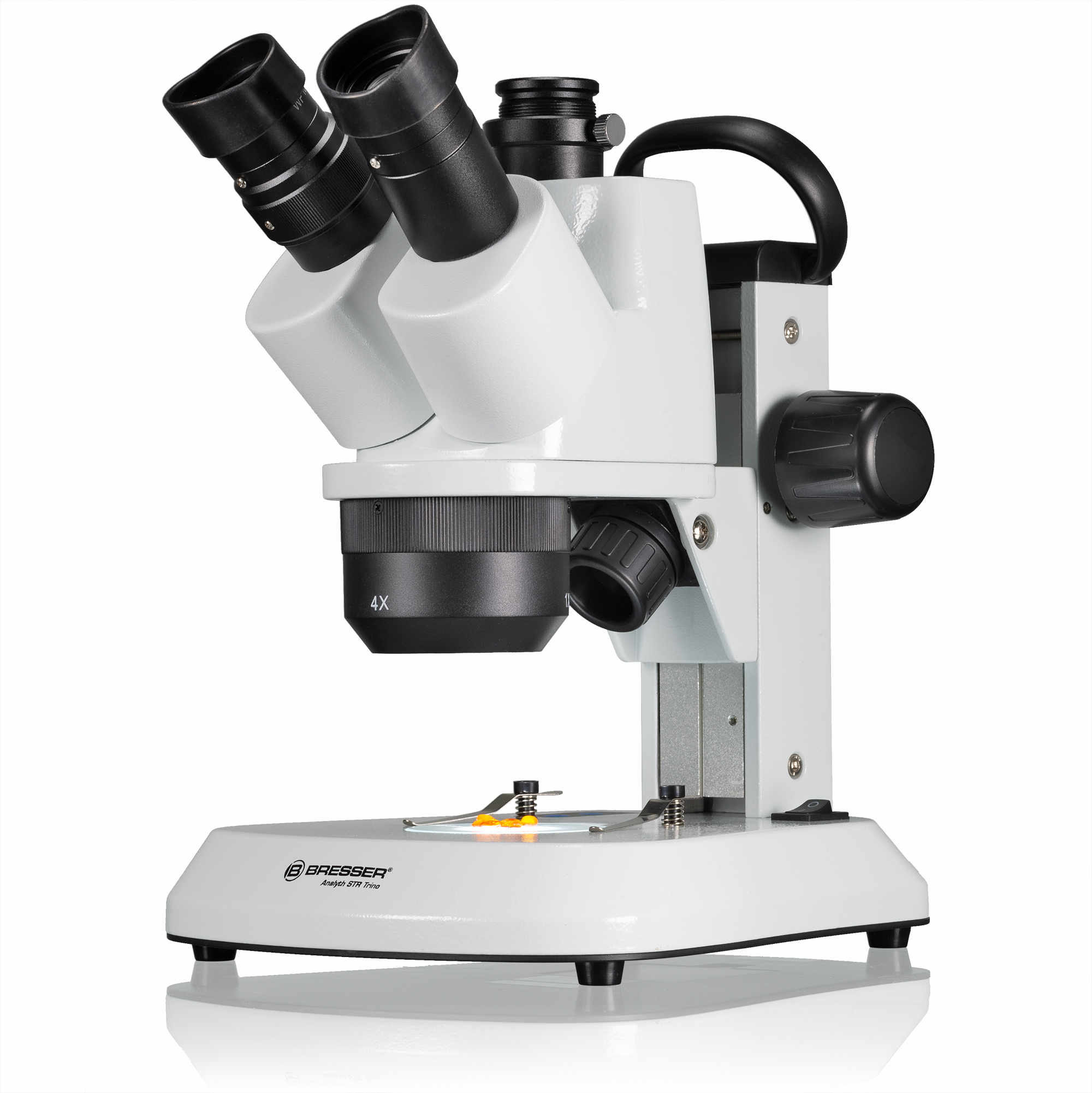 Microscopio esteresocópico Analyth STR Trino 10x - 40x BRESSER + gratis Cámara ocular BRESSER MikrOkular Full HD