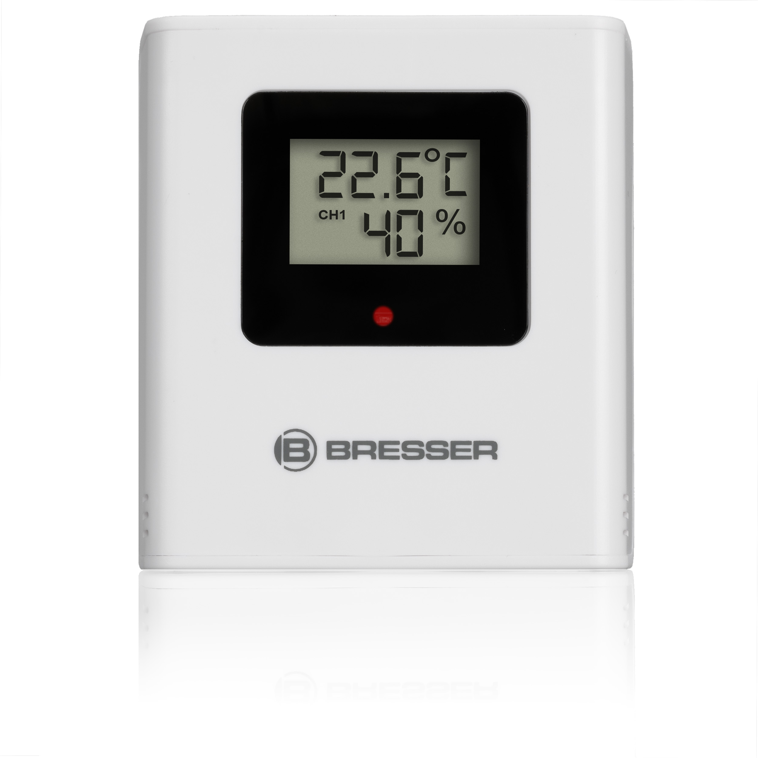 Reloj despertador digital simple y fácil de usar, pequeño compacto,  atenuación automática por la noche y 6 ajustes de brillo manuales,  alimentación de