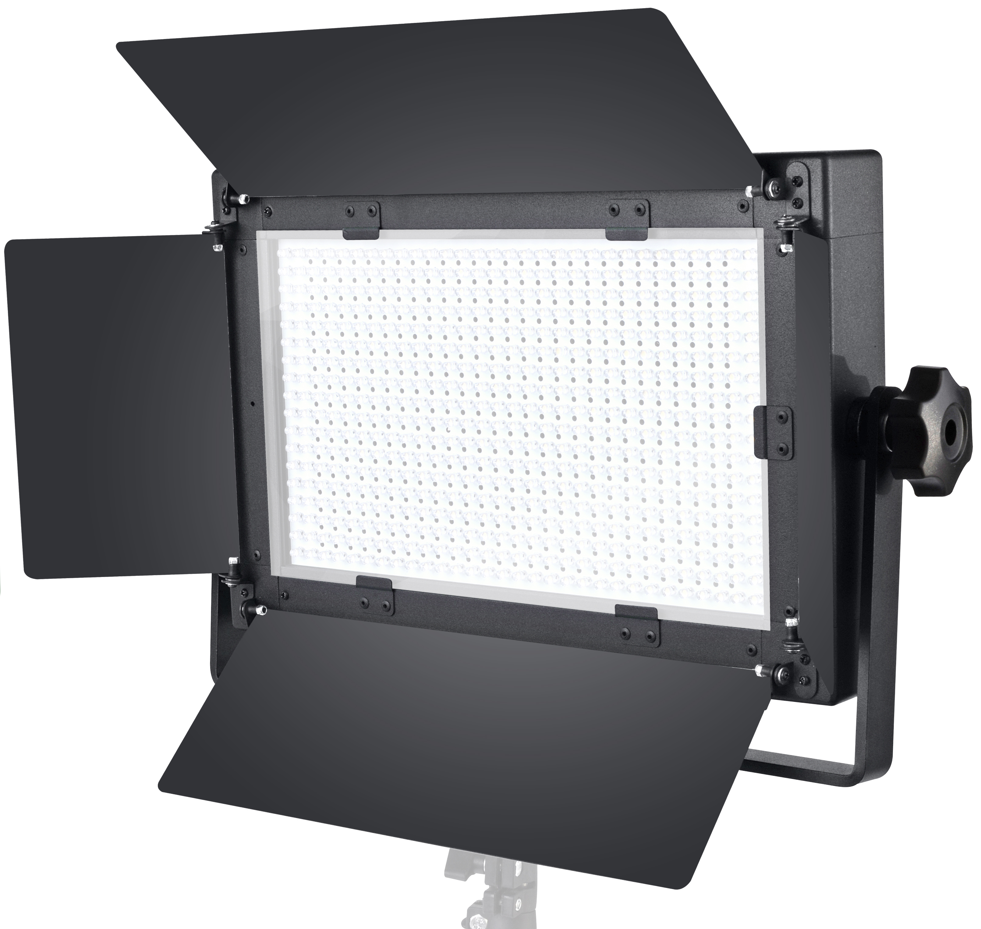BRESSER LED conjunto de photo/vidéo 2x LG-600 38W/5600LUX + 2x Soporte de luz
